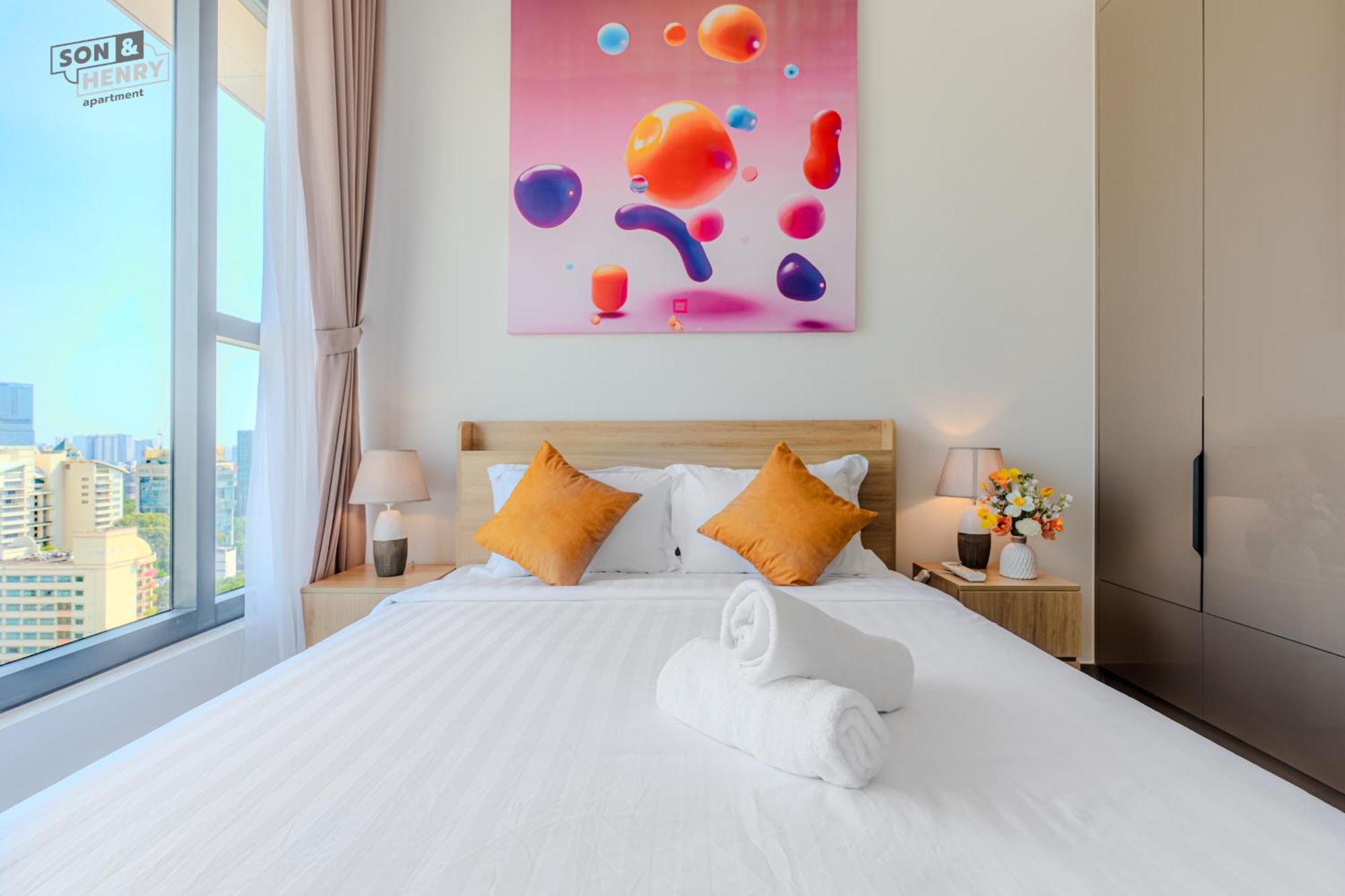 Son&Henry The Marq Luxury Lägenhet Ho Chi Minh-staden Exteriör bild