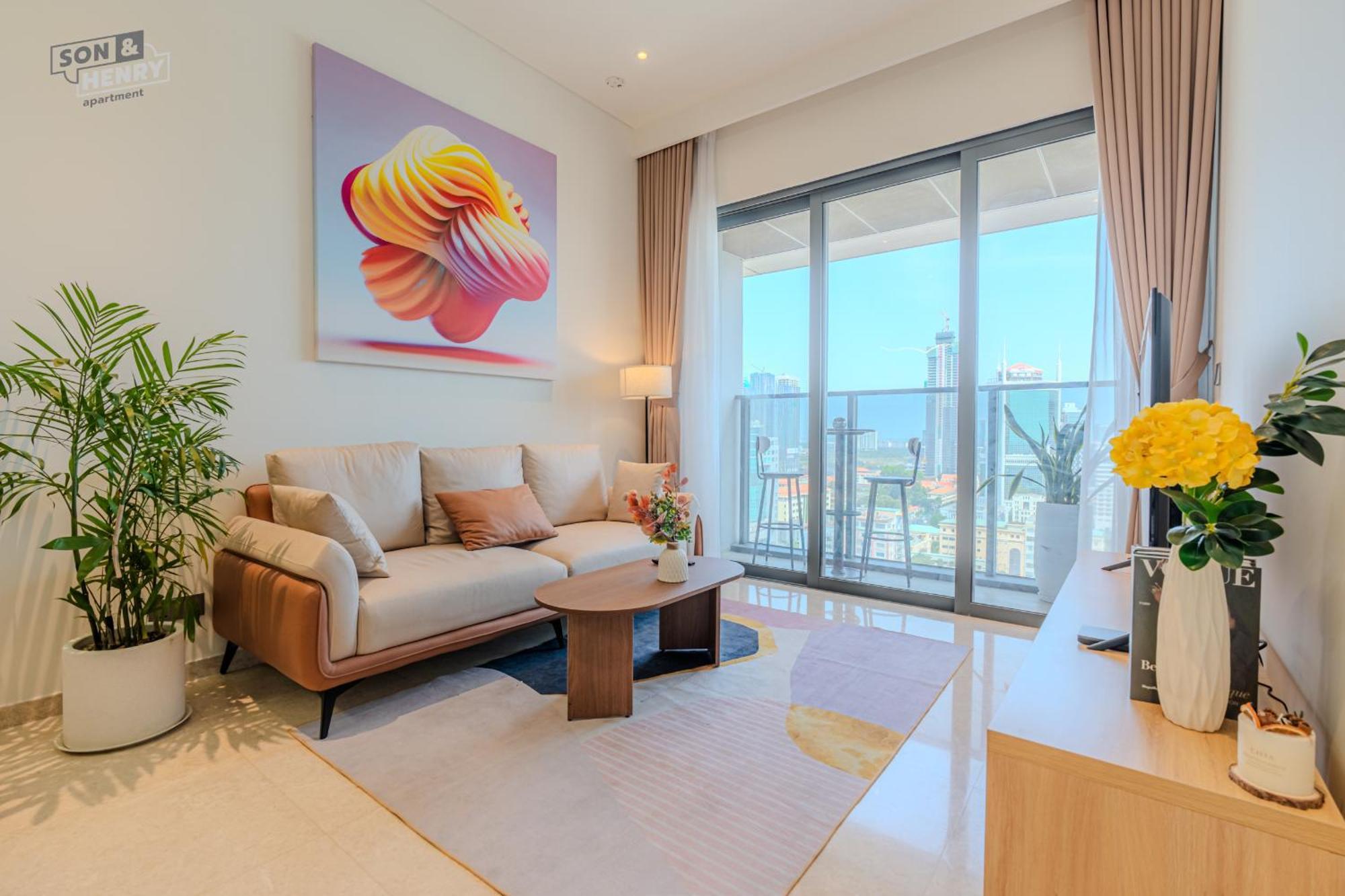 Son&Henry The Marq Luxury Lägenhet Ho Chi Minh-staden Exteriör bild