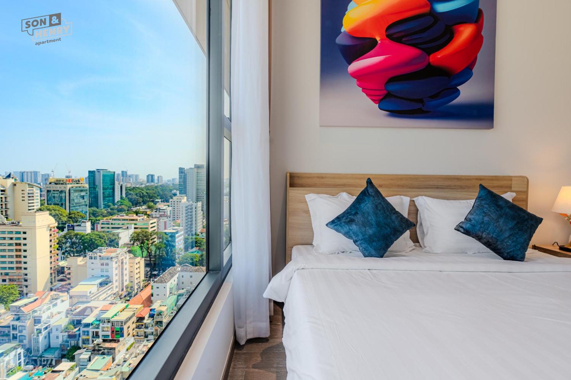 Son&Henry The Marq Luxury Lägenhet Ho Chi Minh-staden Exteriör bild