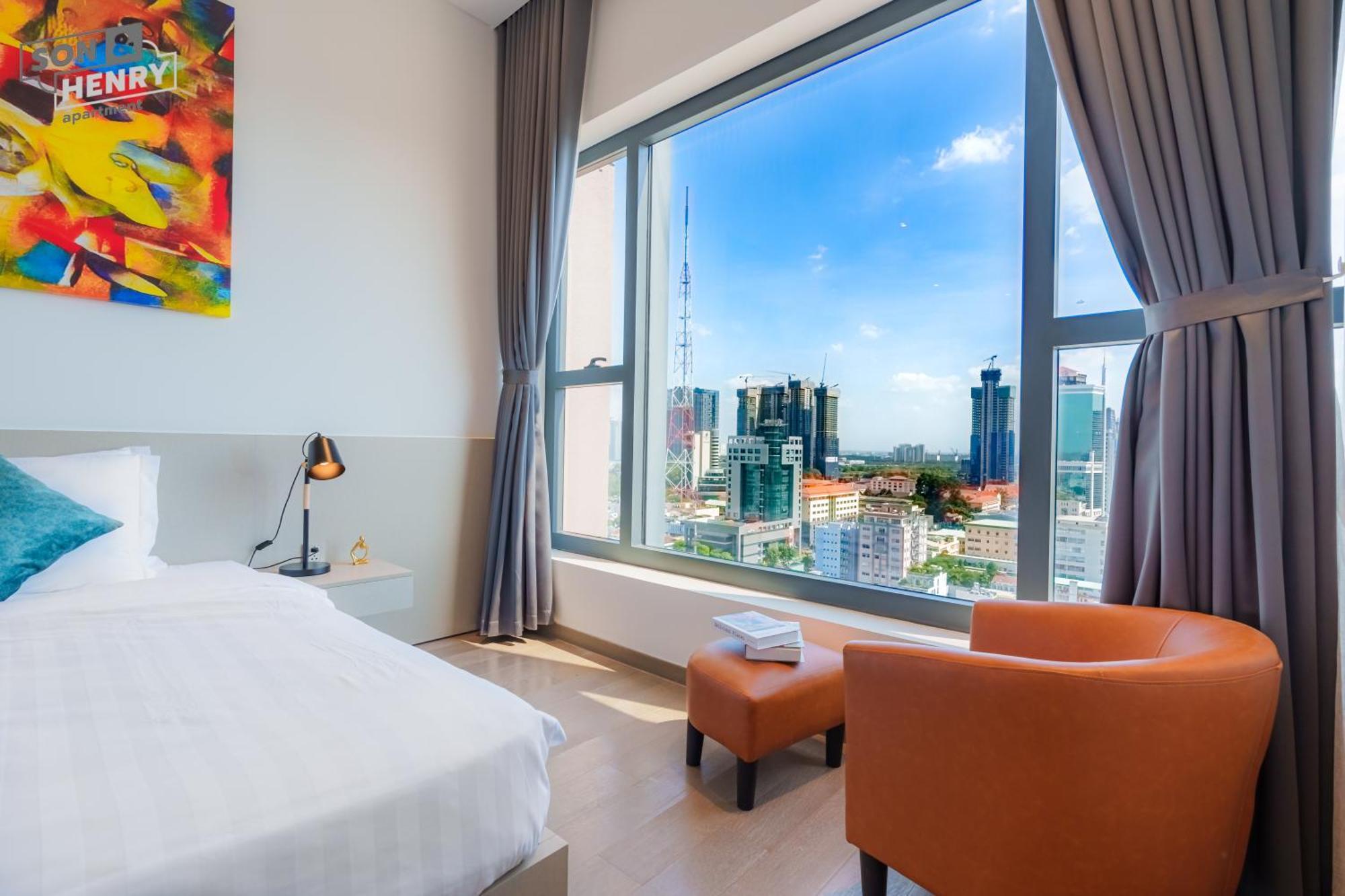 Son&Henry The Marq Luxury Lägenhet Ho Chi Minh-staden Exteriör bild