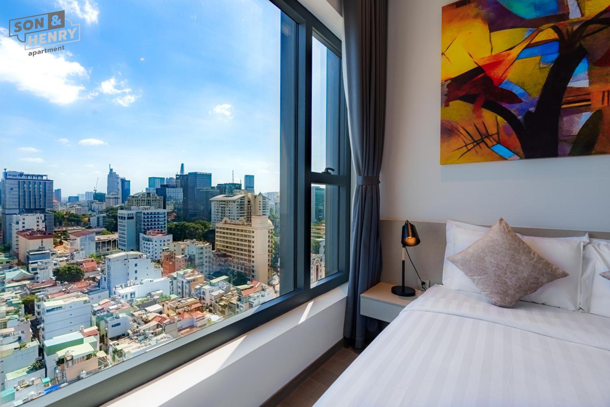 Son&Henry The Marq Luxury Lägenhet Ho Chi Minh-staden Exteriör bild
