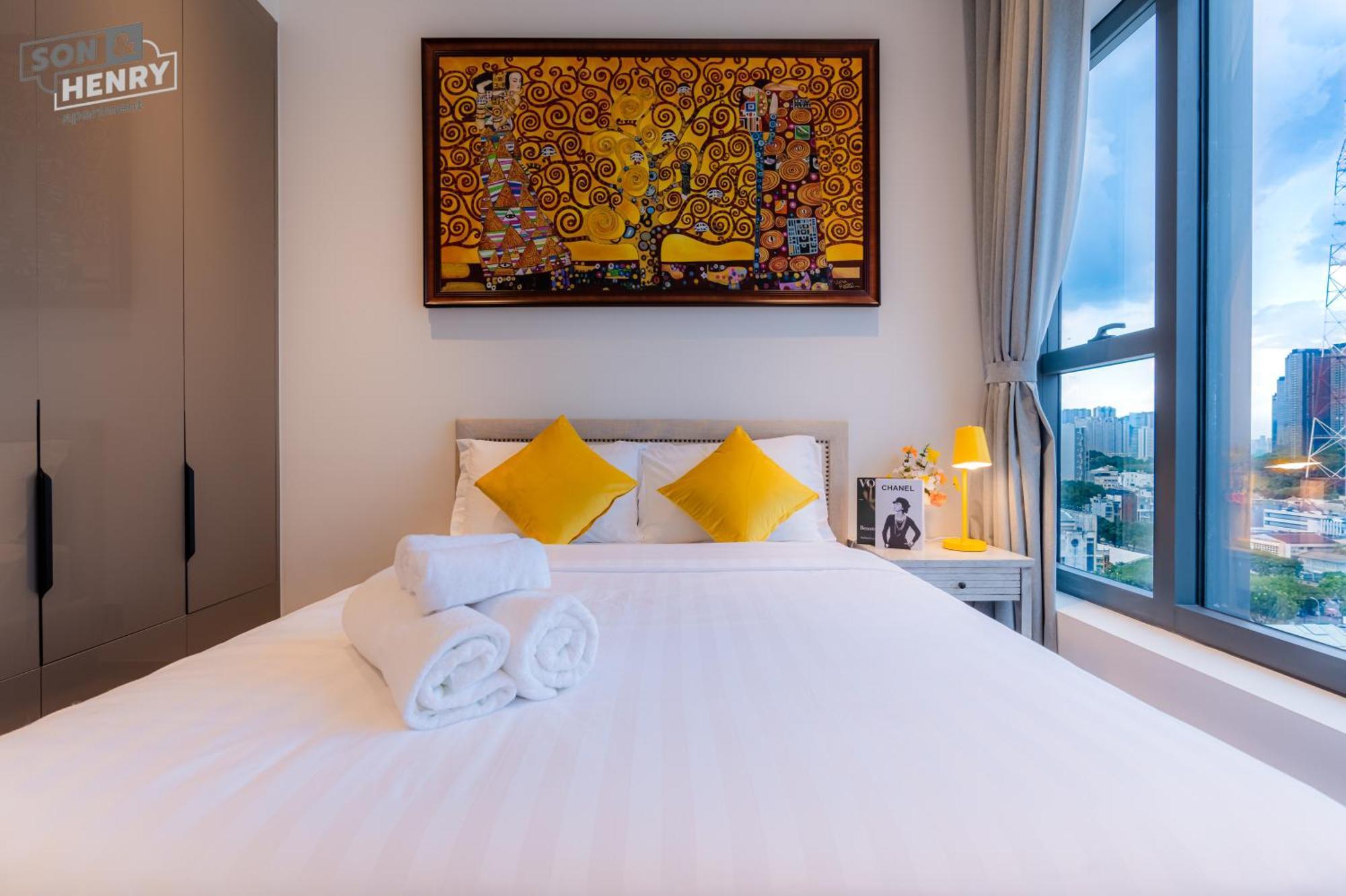 Son&Henry The Marq Luxury Lägenhet Ho Chi Minh-staden Exteriör bild