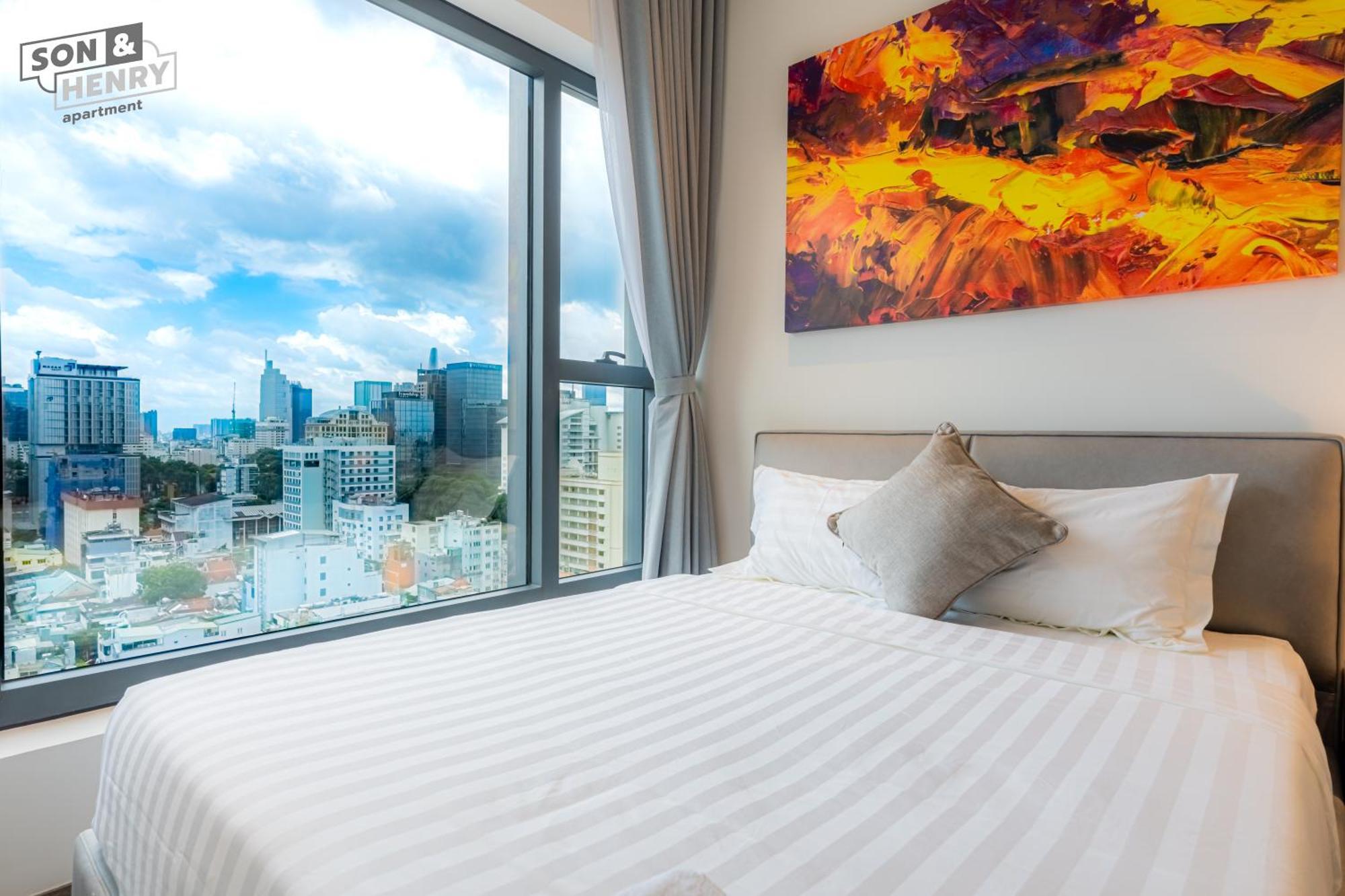 Son&Henry The Marq Luxury Lägenhet Ho Chi Minh-staden Exteriör bild