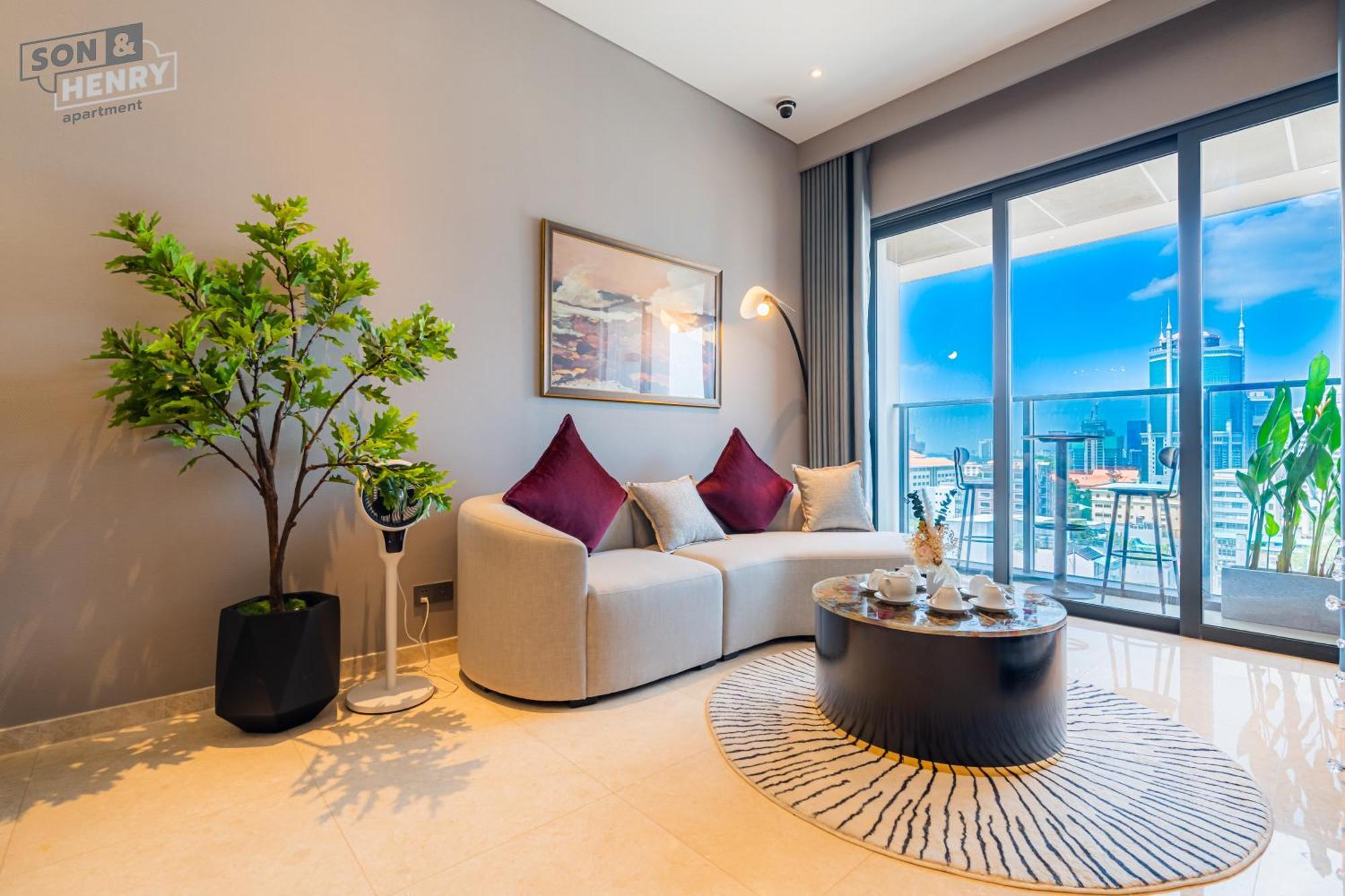 Son&Henry The Marq Luxury Lägenhet Ho Chi Minh-staden Exteriör bild
