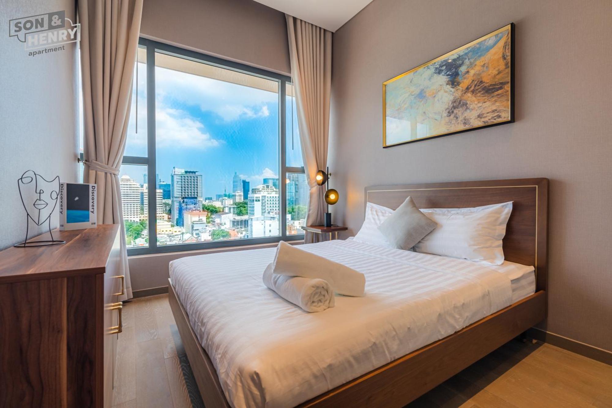 Son&Henry The Marq Luxury Lägenhet Ho Chi Minh-staden Exteriör bild